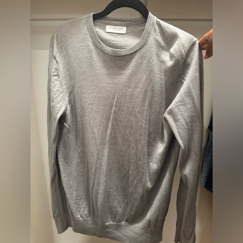 100% Wool Everlane Grey Sweater